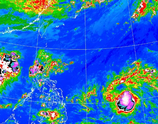 輕颱海鷗今夜生成了！氣象署估朝菲律賓往南海前進