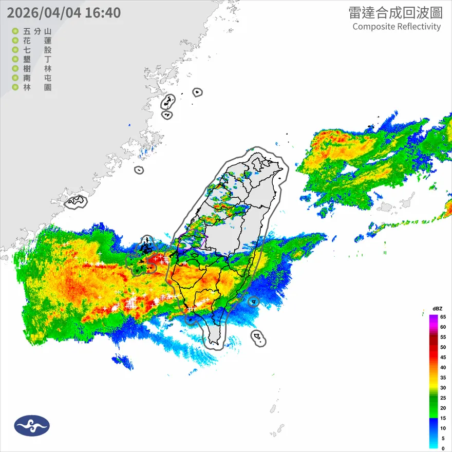 晚間大雷雨來襲！氣象署示警4縣市　慎防雷擊冰雹