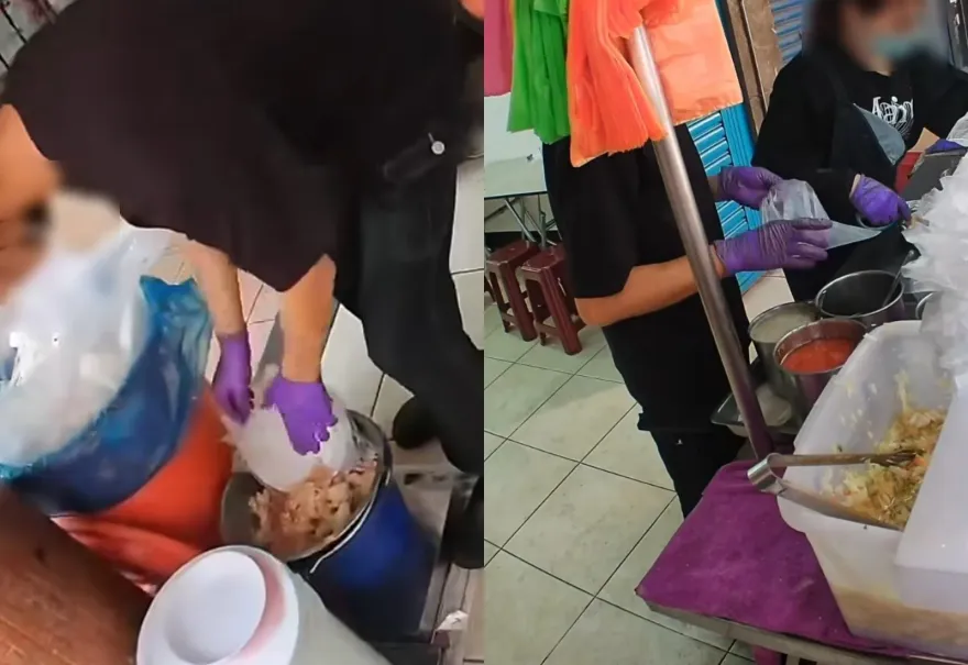 知名臭豆腐遭爆員工「一套到底」　網轟：只是不想弄髒手！