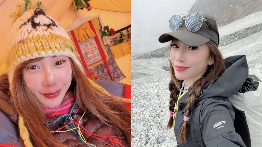 遭疑造假登山成績！「登山女神」曾格爾駁斥：都是我一步一腳印
