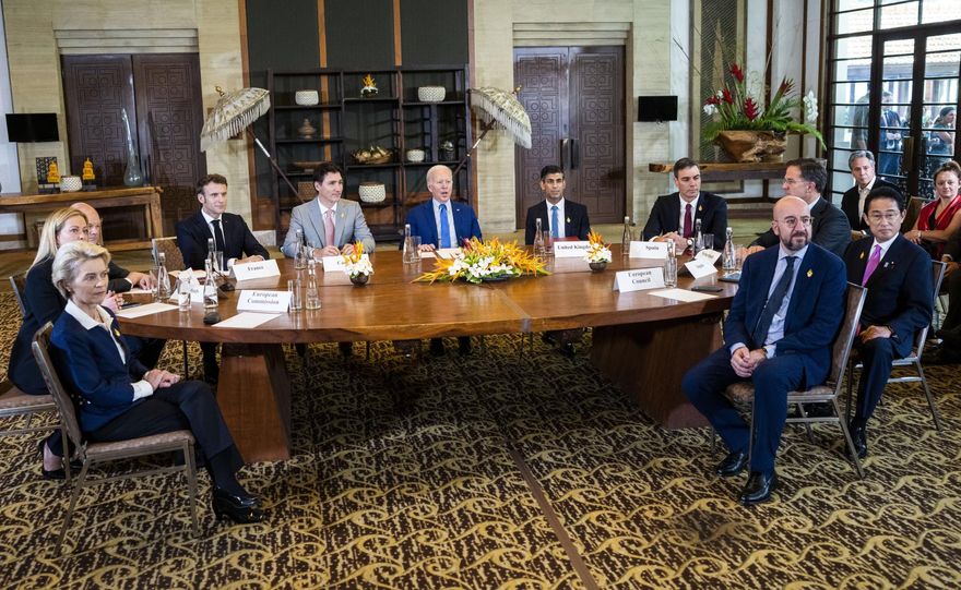 各國領袖拒與俄同框！G20共同譴責俄羅斯入侵行動　要求無條件撤軍