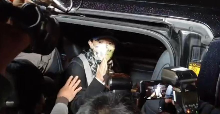 【影】高虹安遭連夜偵訊19小時後交保　現場民眾反應太驚人