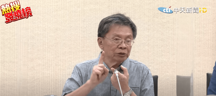 揭輸液短缺原因　沈富雄開砲：若和吳秀梅有關把她換掉剛好而已