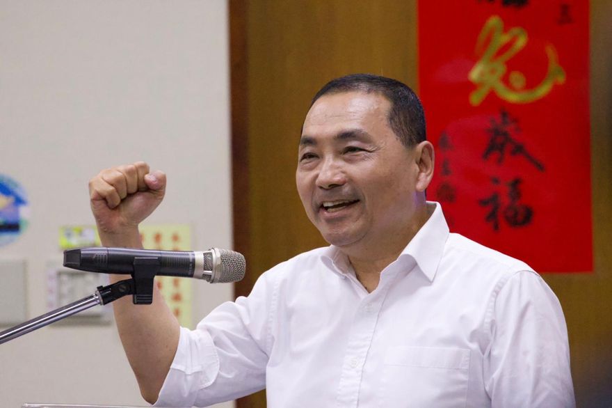 侯友宜確定參戰2024高喊7次「政黨輪替」　大展霸氣：參選就要勝選！