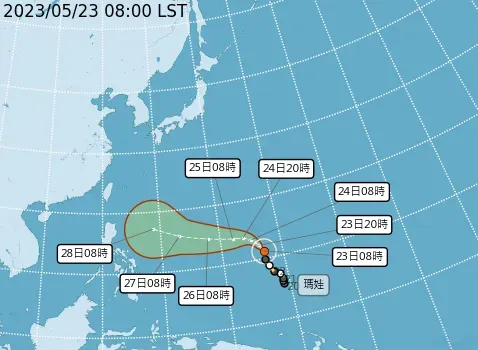 強颱瑪娃恐「提早轉彎」！彭啟明：是否侵台需再觀察2～3日