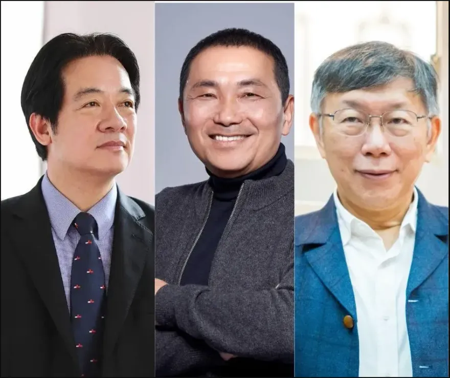 最新美麗島總統民調出爐！　侯友宜只落後賴清德1.4個百分點