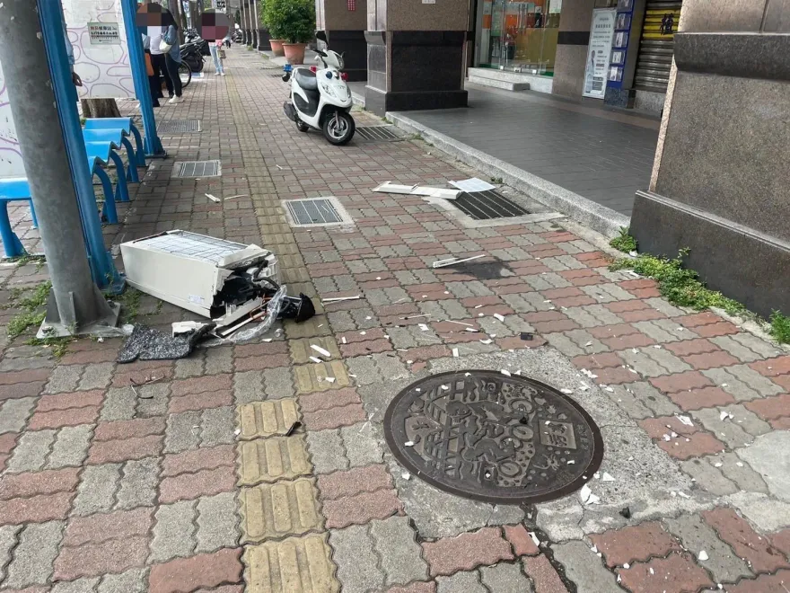 直立冷氣17樓墜下砸死人！女大生一命嗚呼　資深業者驚：第一次聽到