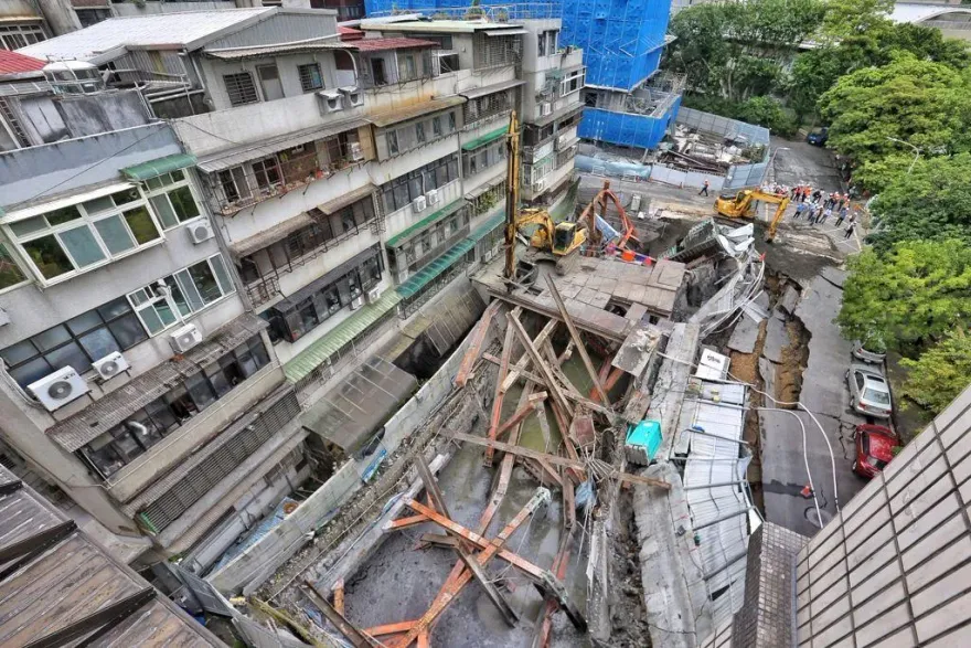 建案工程釀大直民宅塌陷　李彥秀批：北市府草率、建商施工也有問題！