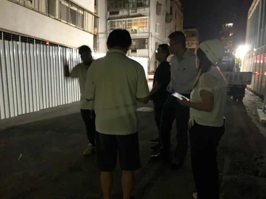 大直基泰旁25戶民宅再傳下陷！建管處：25日起執行拆除