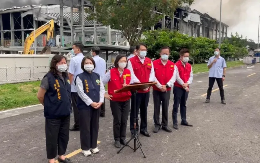 屏東工廠爆炸曝消防機關困境　游淑慧：蔡總統致詞只會複製貼上？