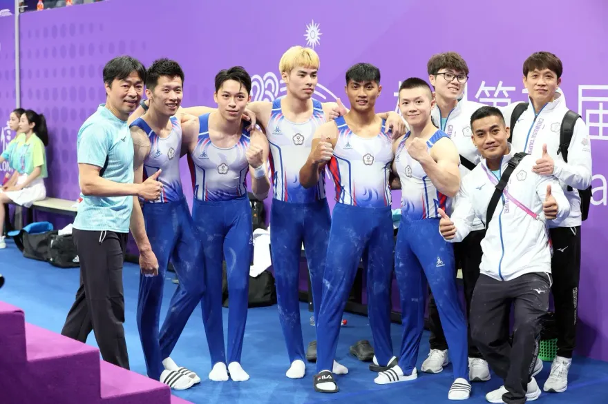 杭州亞運/體操隊史首面團體獎牌！中華男團贏南韓摘銅　打破2魔咒