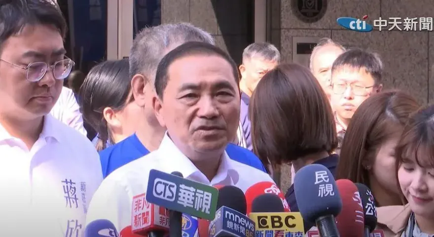影/賴清德批評台中捷運藍線　侯友宜：你不想幹就說一聲