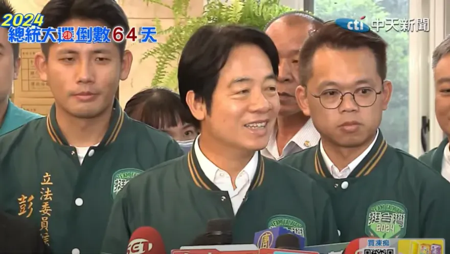 影/被問愛將林正鴻「喇舌酒店妹」　賴清德裝傻跳針反質詢：跟新潮流沒關係吧