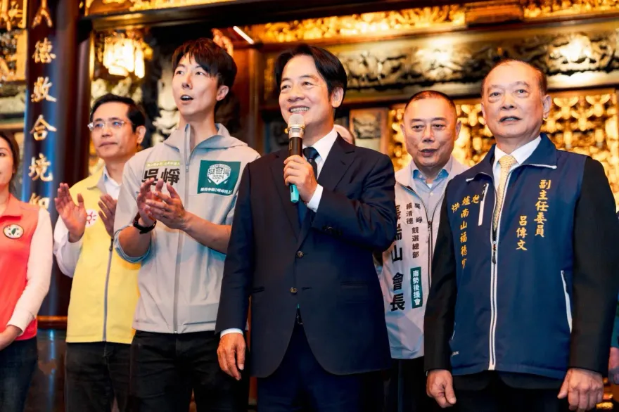 真不能信「賴」！賴清德稱吳崢是中和人　本人卻被抓包喊：要把松信當自己家耕耘