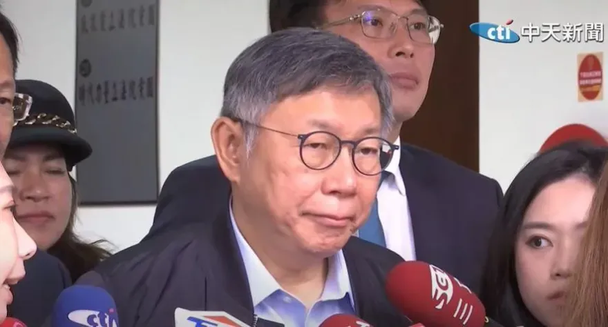 影/「院長投票前一天綠營各路人馬都打來」　柯文哲：看醫界大老面子才回電
