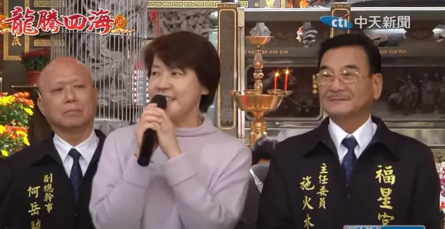 瞄準2026台北市長？黃珊珊2天走春狂拜25間廟　蔣萬安這樣說