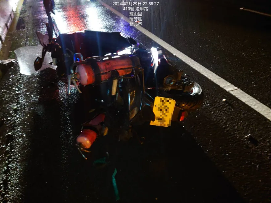 基隆警殉職/連害2條命！嫌犯撞死員警前「早撞死重機騎士」　巧合送同間醫院