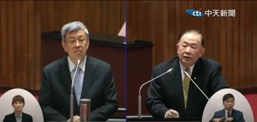 陳永康超專業質詢金門撞船案　陳建仁不敢嗆了！頻頻點頭：學了很多真的很感動