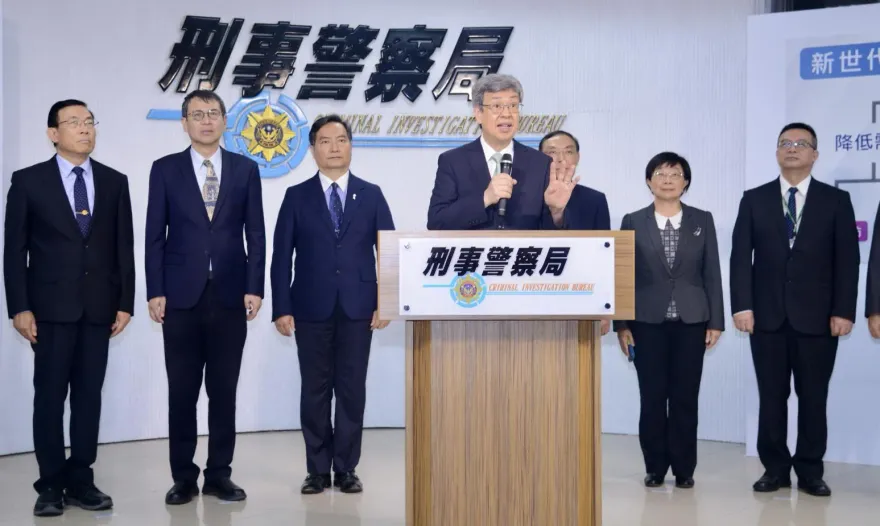 六大司法系統肅毒掃蕩「大麻」　陳建仁赴刑事局視察破案成果