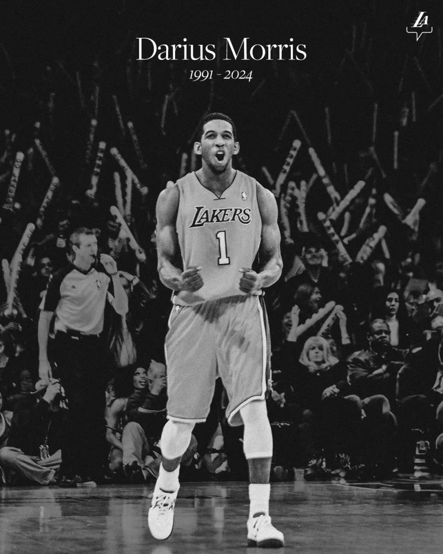 快訊/NBA湖人隊前球星莫里斯猝逝！　享年33歲