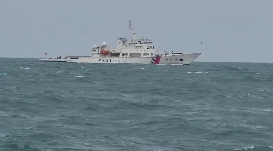 陸海警船首偕公務船闖金門禁限水域  綠委：加大ICAD侵擾