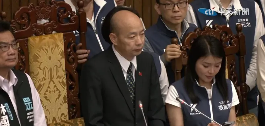 韓國瑜手中還有「最大武器」　資深媒體人：可逼三黨妥協