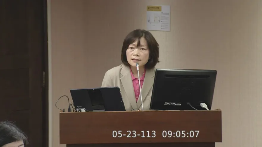何佩珊備詢初登板！遭揭嗆立委「黑歷史」　尷尬承諾以後不會