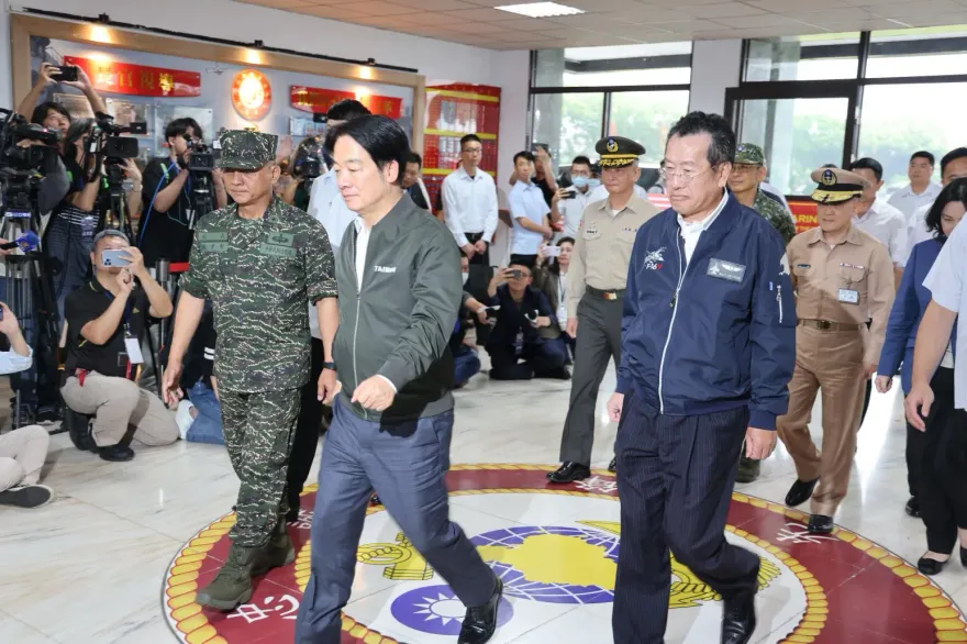 視察海軍陸戰隊第66旅　賴清德：我的責任就是保家衛國