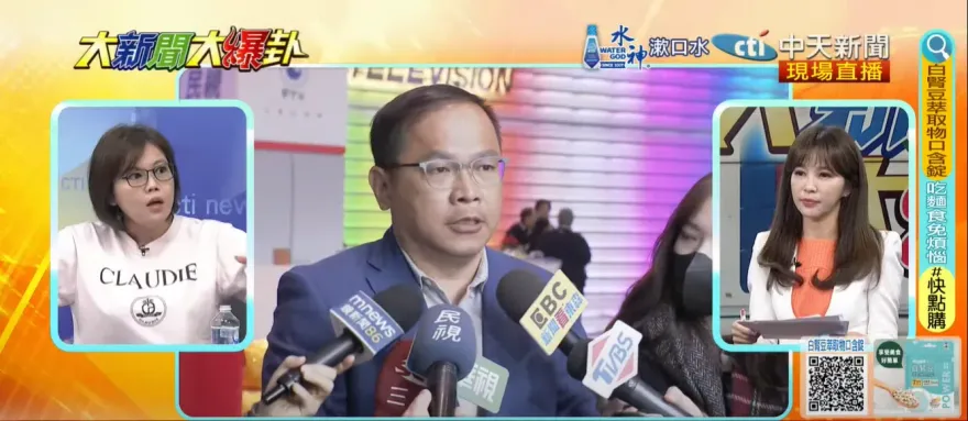 影/王義川自曝監控人流不意外？游淑慧提醒：陳吉仲發農遊券獲1000萬人個資