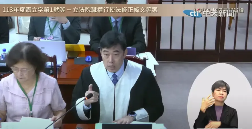 行政院律師李荃和拗「反質詢」規範違憲　葉慶元舉蘇貞昌「在那叫什麼」打臉