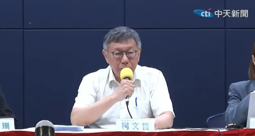 影/柯文哲豪擲千萬做民調　謝寒冰自嘲：我半價就接了！