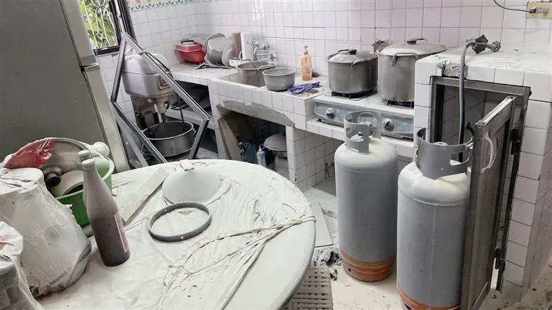 快訊/彰化早餐店驚悚氣爆！61歲婦25%二度燙傷、29歲男遭碎玻璃割手