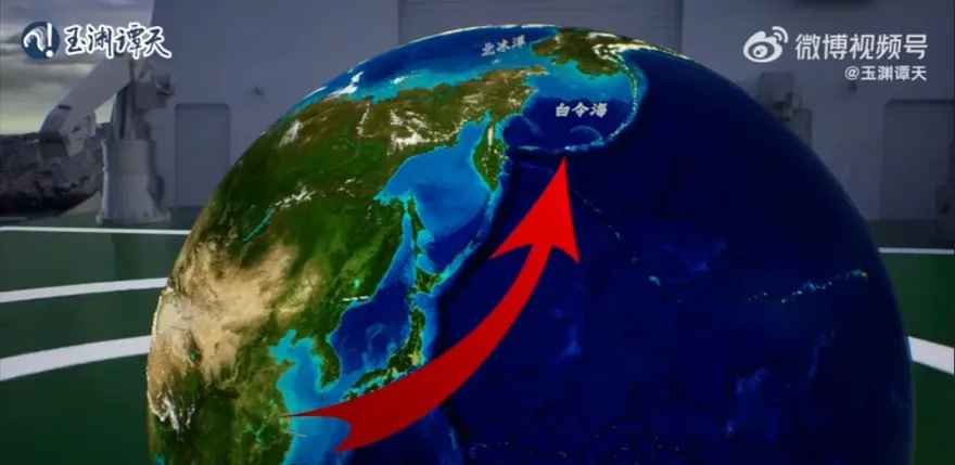 影/陸海警艦艇首入北極海　陸學者：用「陽謀」打破美國布局