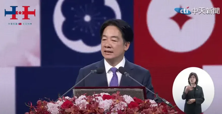 影/賴清德國慶晚會8分鐘快閃　郭正亮：讓人覺得在「鬧韓國瑜的場」