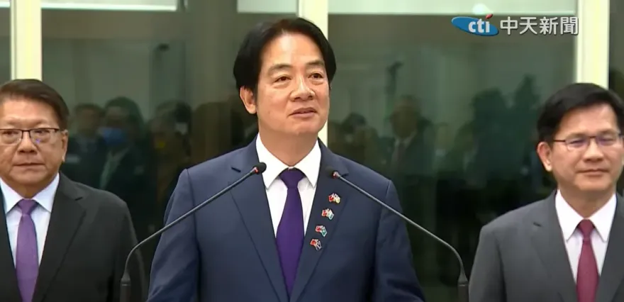 影/賴清德出訪對岸沒反應　謝寒冰：代表規格太低沒必要