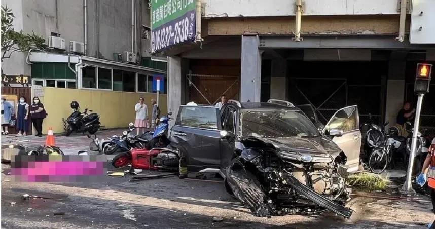 稱癲癇發作！　成大女職員駕車撞校園釀1死4傷被起訴