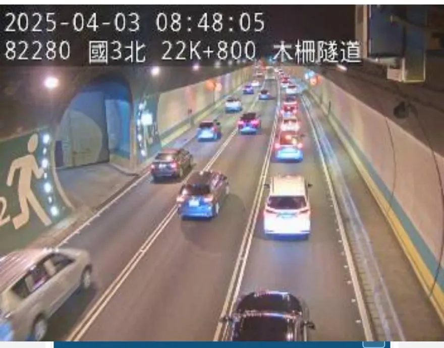 清明連假首日「絕望塞車」！　國3北向木柵段追撞「時速剩下7」
