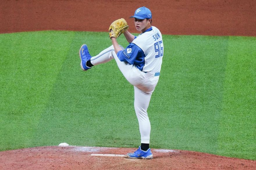 日職/孫易磊5局無失分　休息區大玩「水壺龍捲風」逗笑球迷
