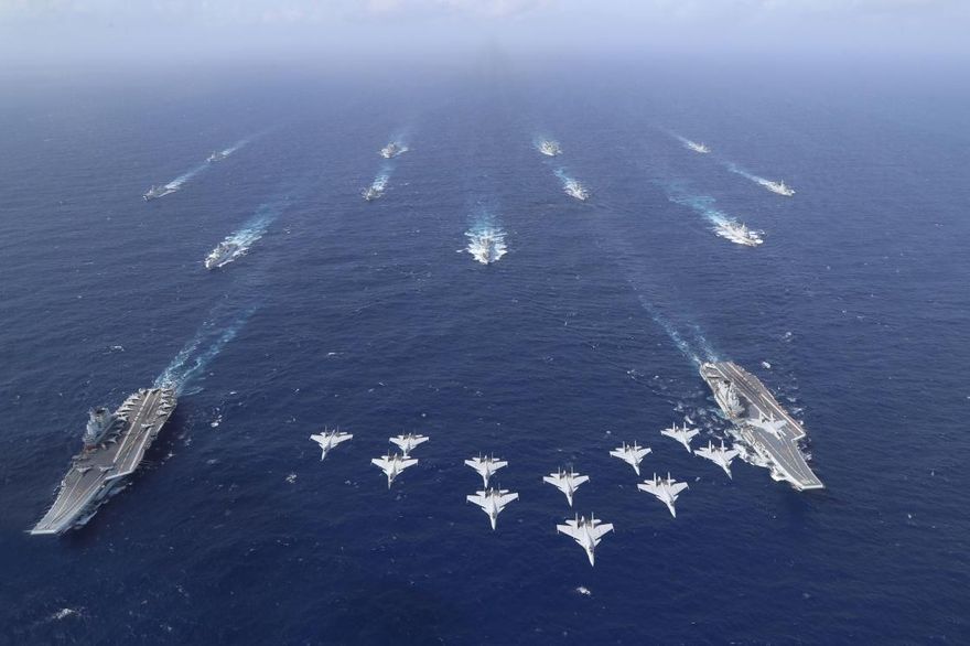解放軍雙航母完成遠海戰訓　16機艦台海周邊活動