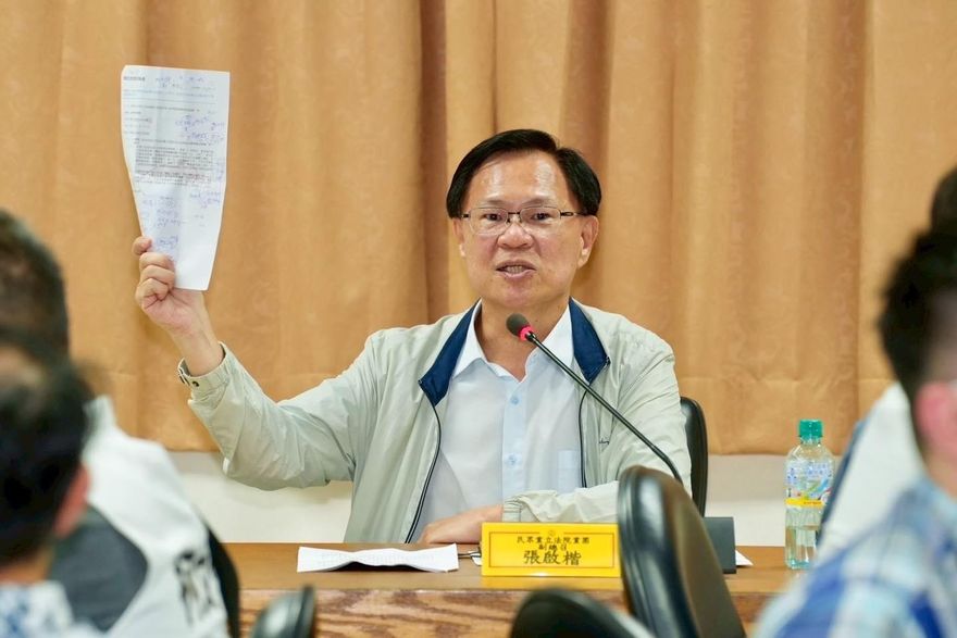 張啓楷批「藍白刪救災預算」造謠　農業部列3點強硬回擊