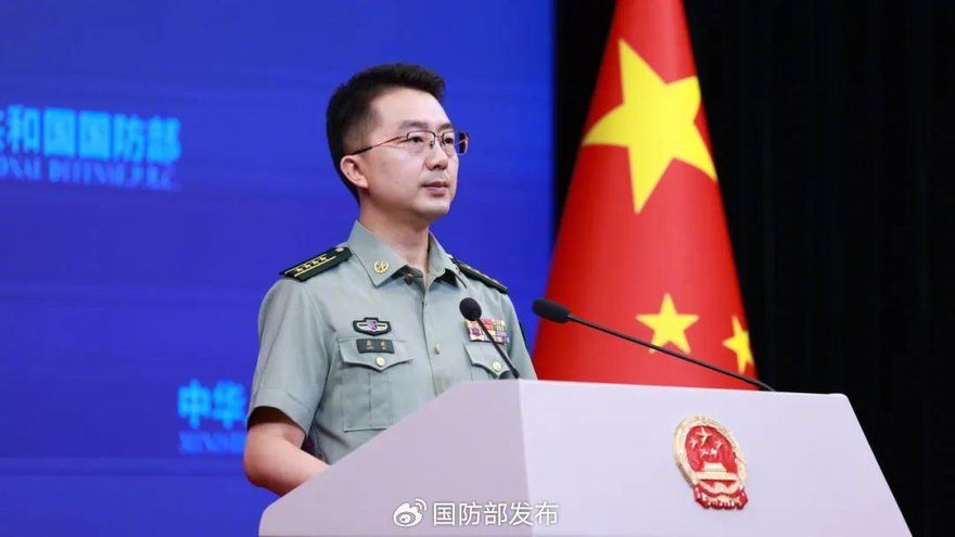 賴提國防預算增至GDP3%　陸國防部：跪美賣台最終血本無歸