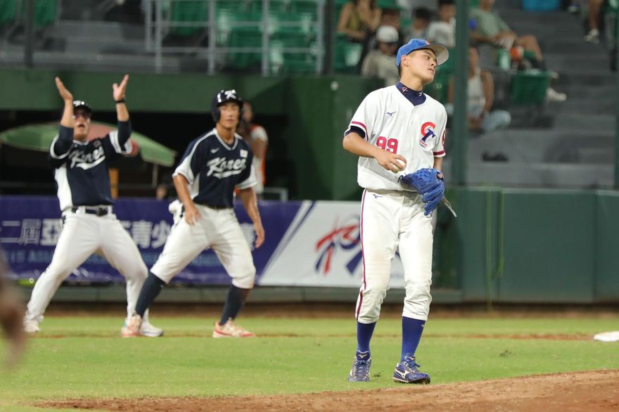U15亞洲盃/中華隊遭韓國逆轉吞首敗！中止對戰7連勝