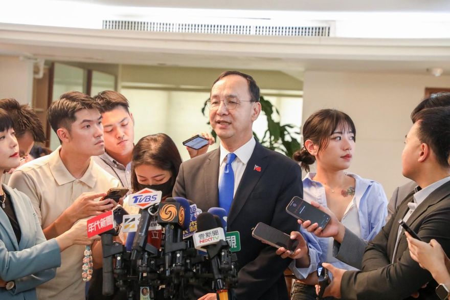傳郝龍斌選黨主席　朱立倫：大家對眾望所歸者有期待