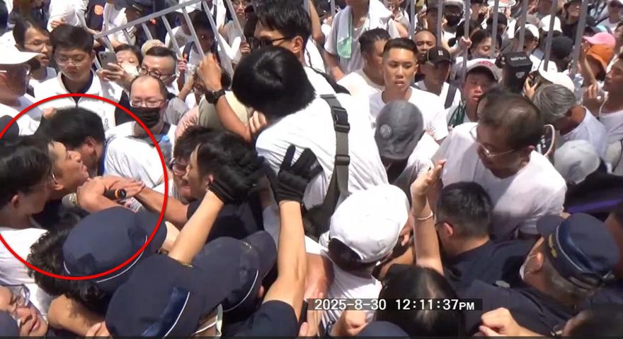 民眾黨走讀致8警受傷　北市警：涉嫌人明未到案函送北檢