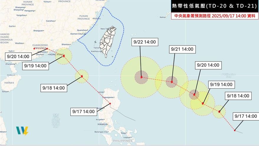 雙颱效應要來了？吳聖宇估「應該不會」　3地恐遇外圍環流