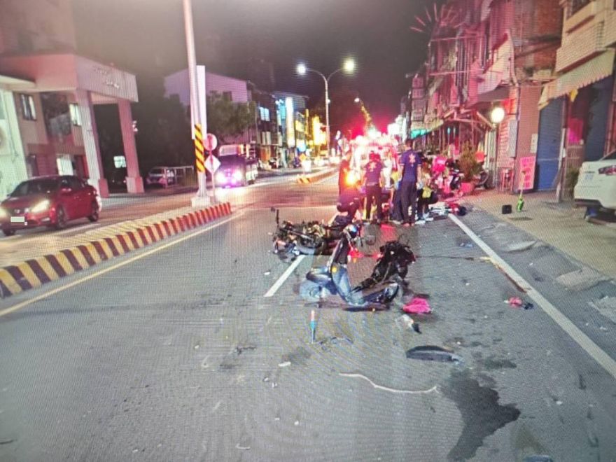 埔里連2起死亡噩耗！騎士遭撞飛喪命　驚悚畫面曝光