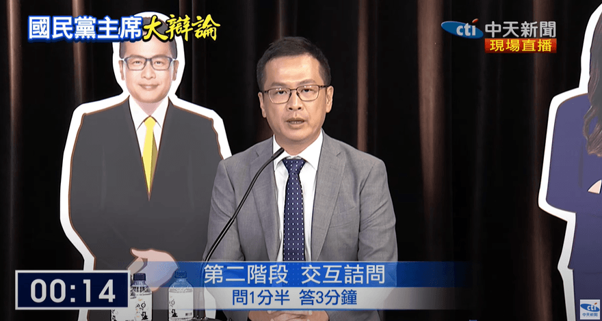 國民黨主席大辯論/羅智強：讓徐巧芯等新生代戰將躍上歷史舞台