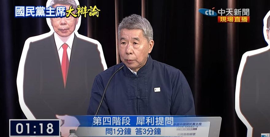 國民黨主席大辯論/蔡正元犀利問選戰　張亞中曝黨魁兵權、藍白合作機制