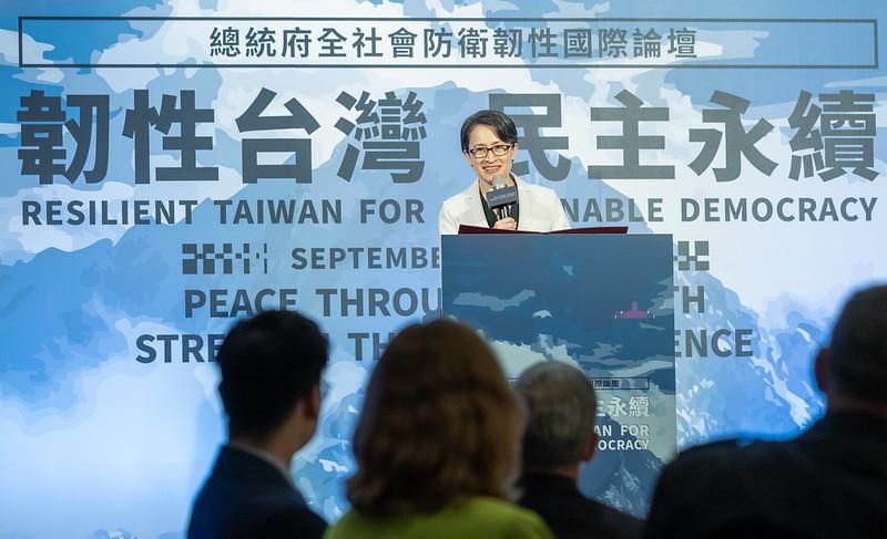 蕭美琴盼建構社會安全網　讓台灣韌性成最堅固盾牌