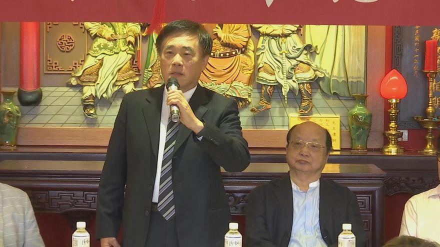 胡志強陪同拜會軍公教團體　郝龍斌拋黨魁政見：力阻年金縮減